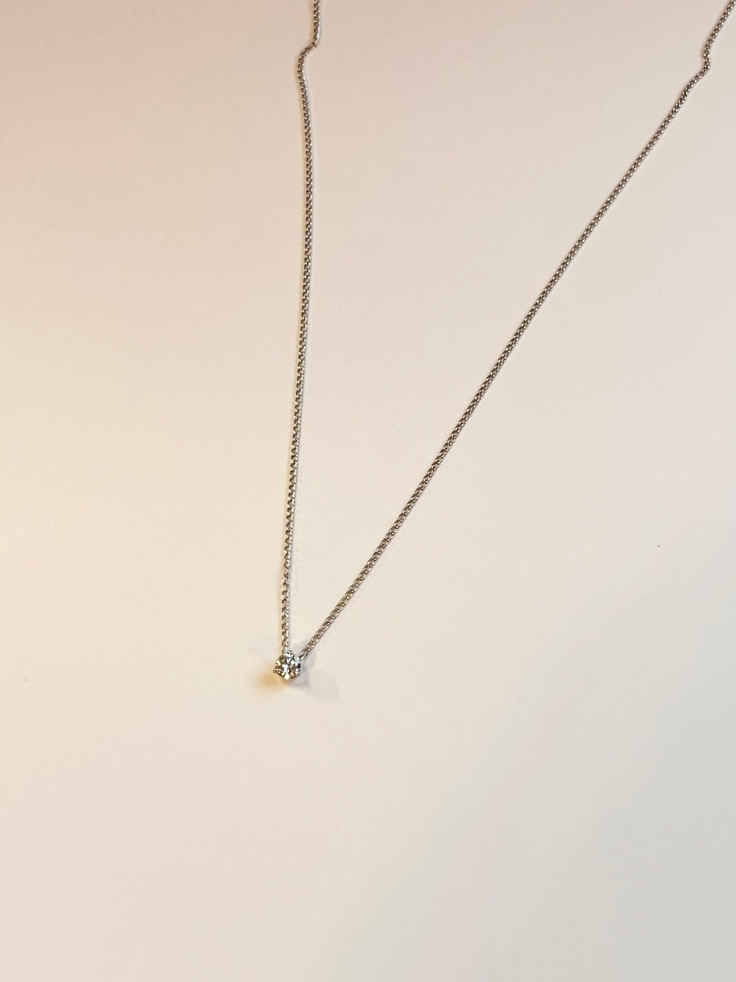 The Solitaire Diamond Necklace