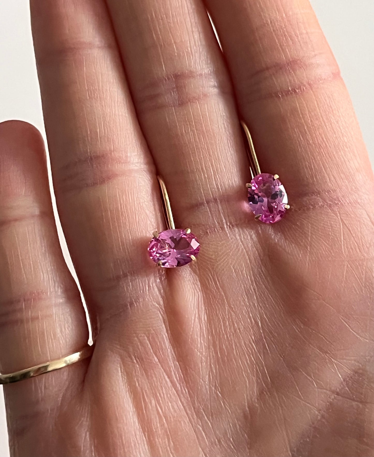 Pink drops