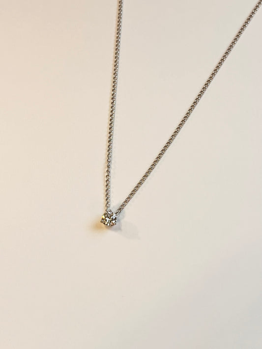 The Solitaire Diamond Necklace