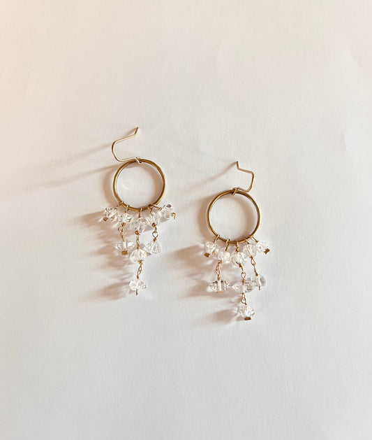 Herkimer Bliss earrings