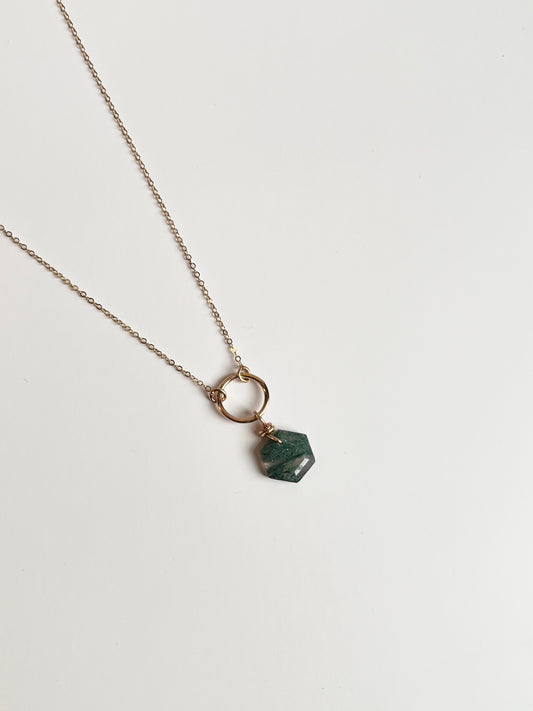 Verdant Stone Pendant