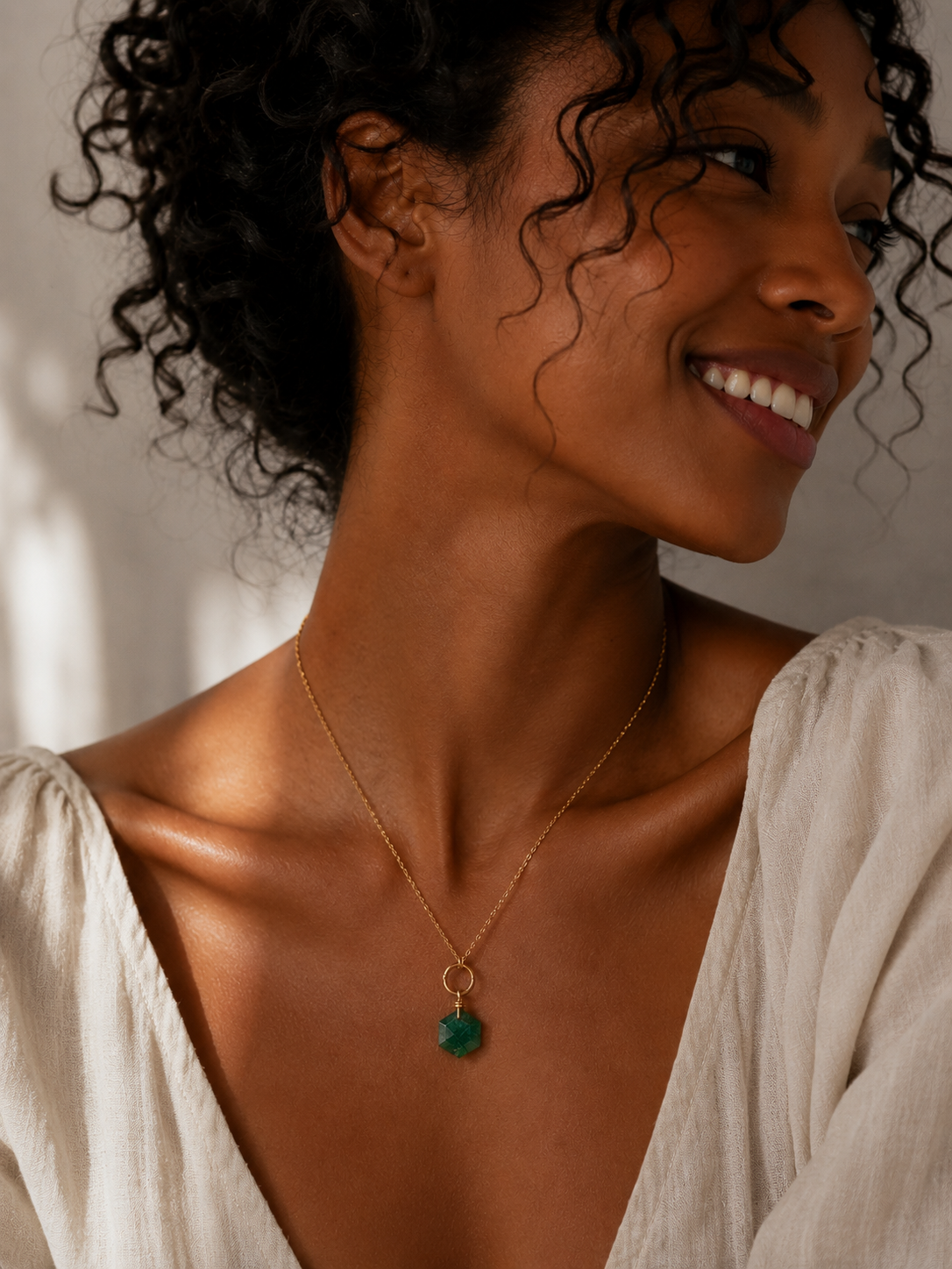 Verdant Stone Pendant