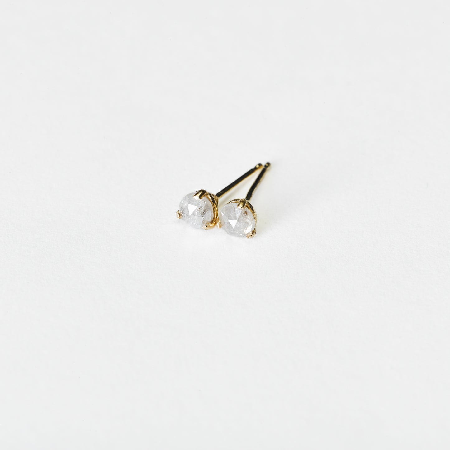 RAW DIAMOND STUDS