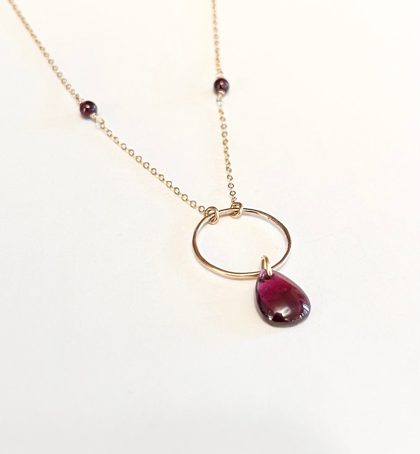 Garnet Dreams Necklace