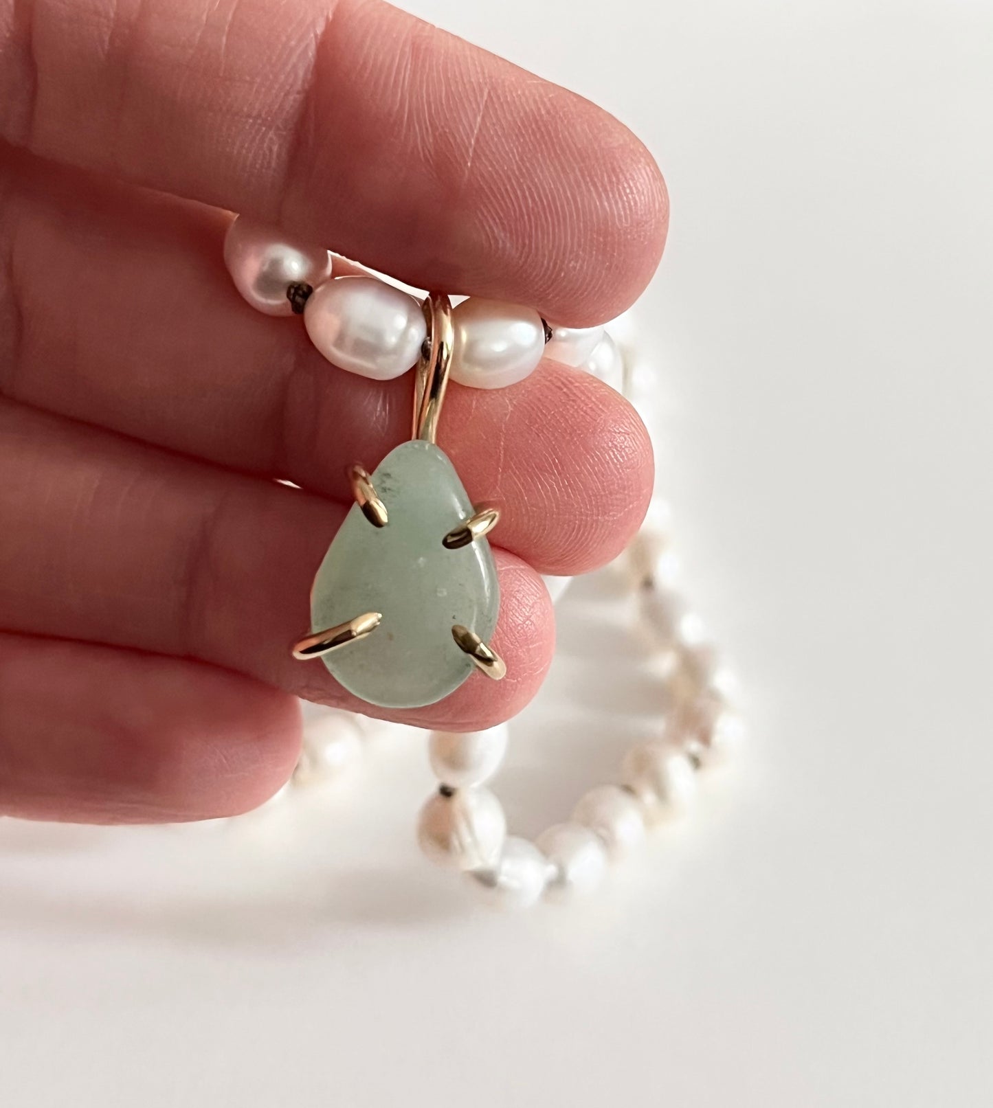 Jade sea nymph necklace