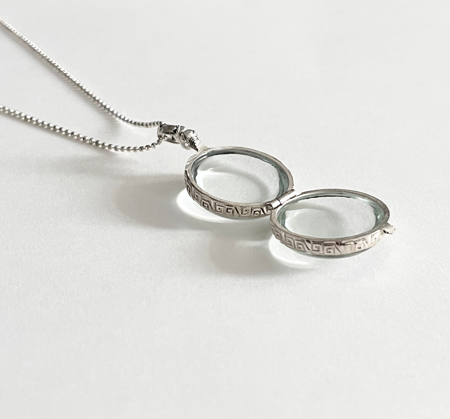 Glass locket