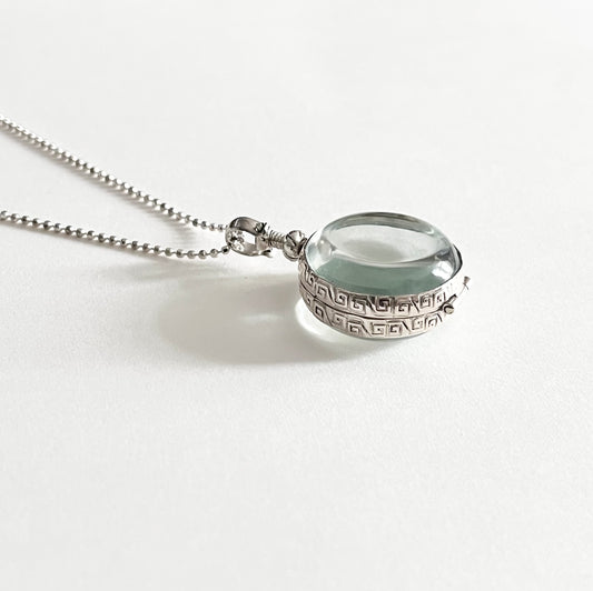 Glass locket