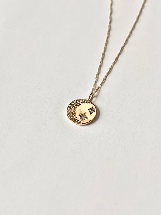 Starry night necklace