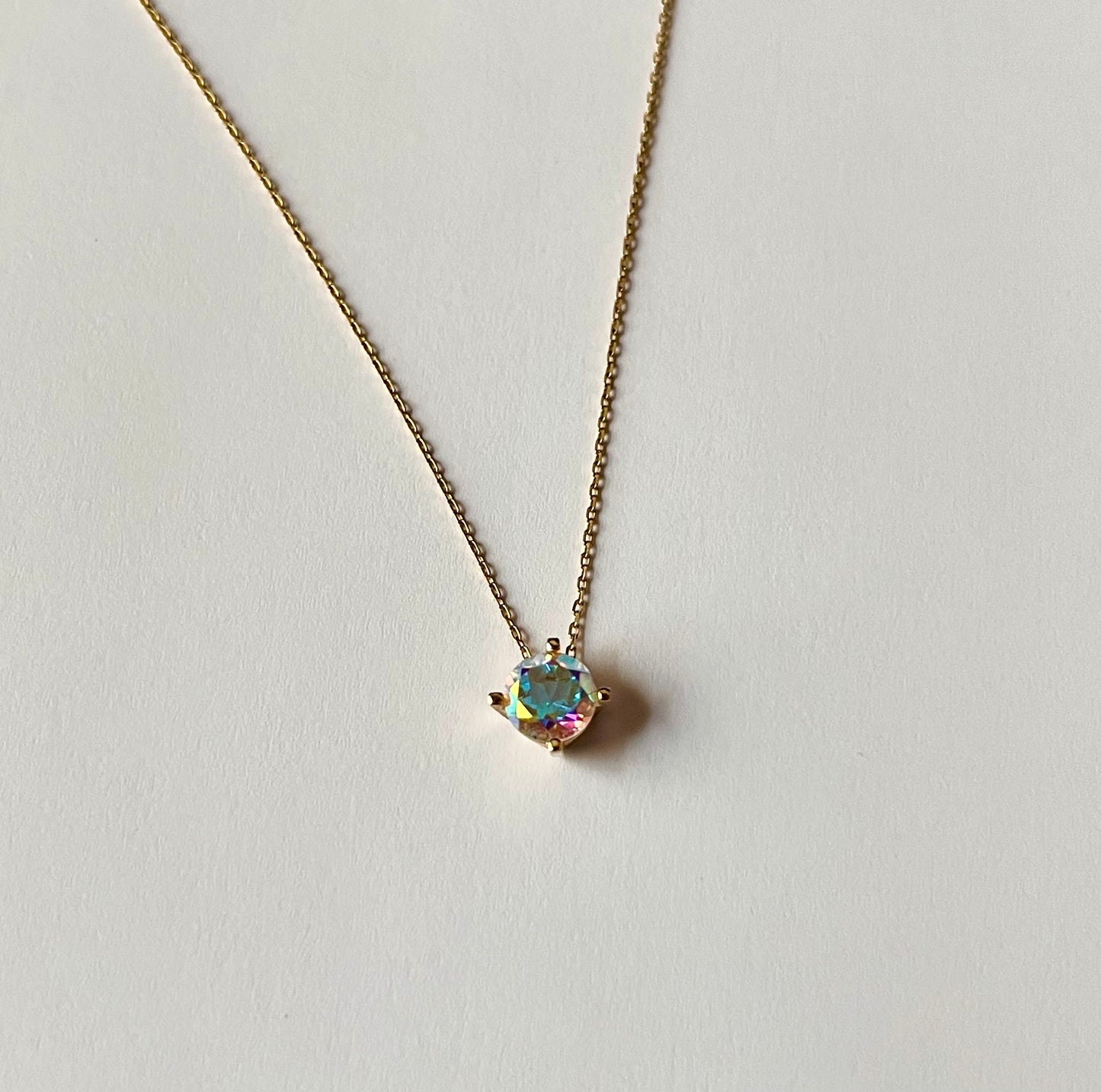 Collier "Les arcs-en-ciel sont éternels"