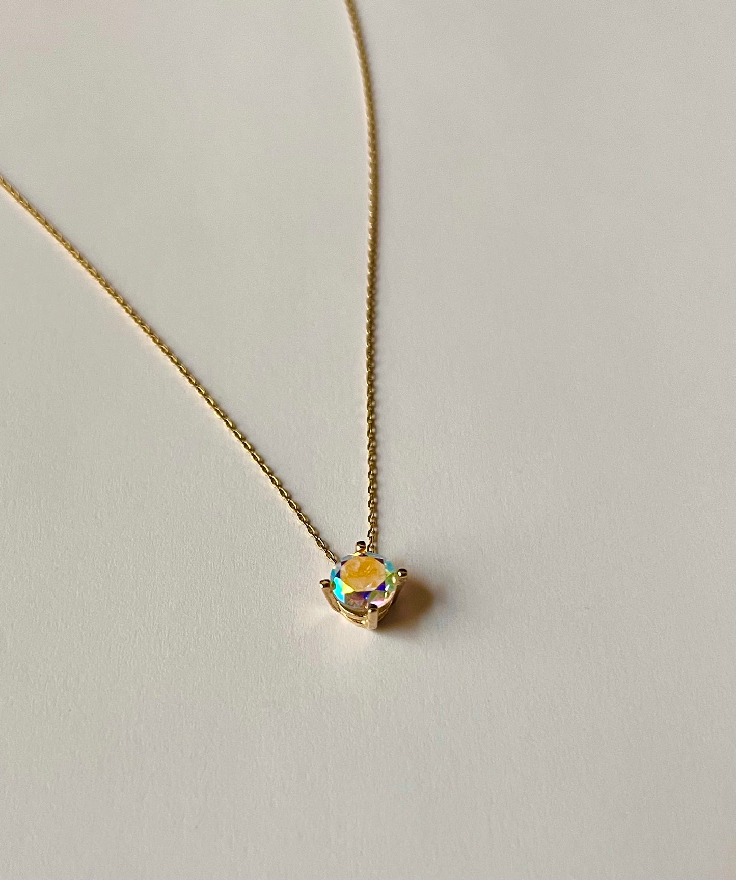 Collier "Les arcs-en-ciel sont éternels"