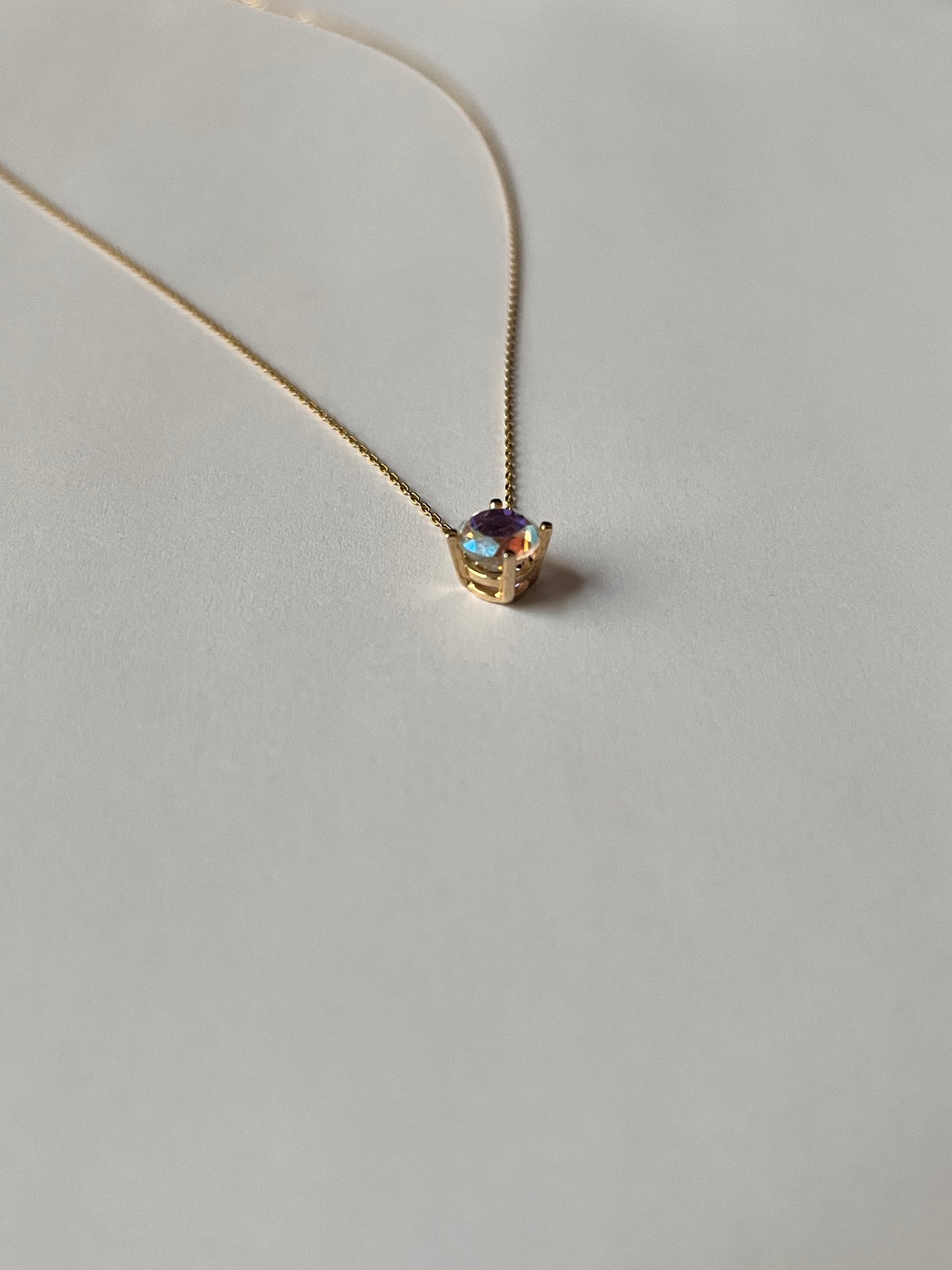 Collier "Les arcs-en-ciel sont éternels"