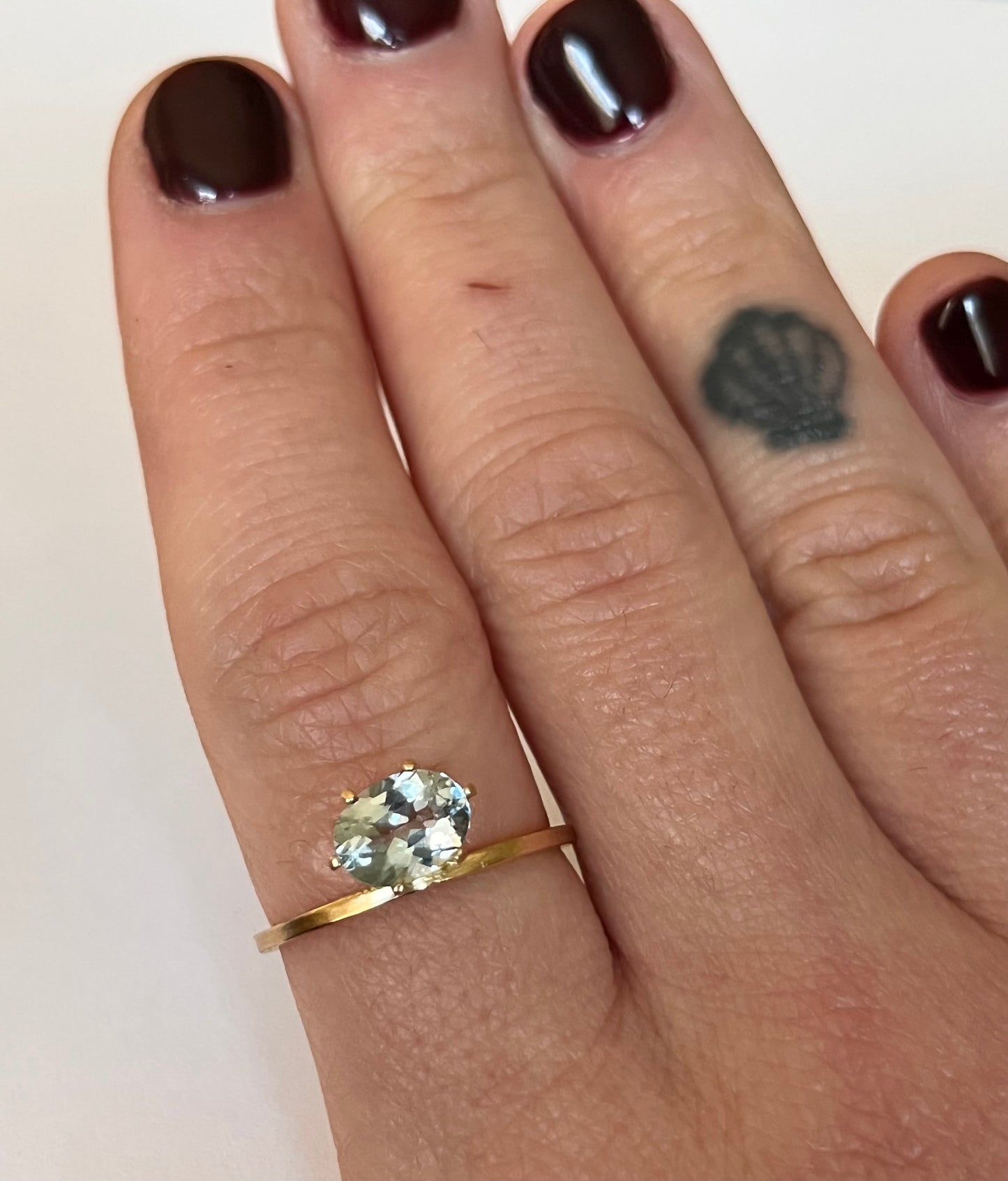 Bague sous la mer