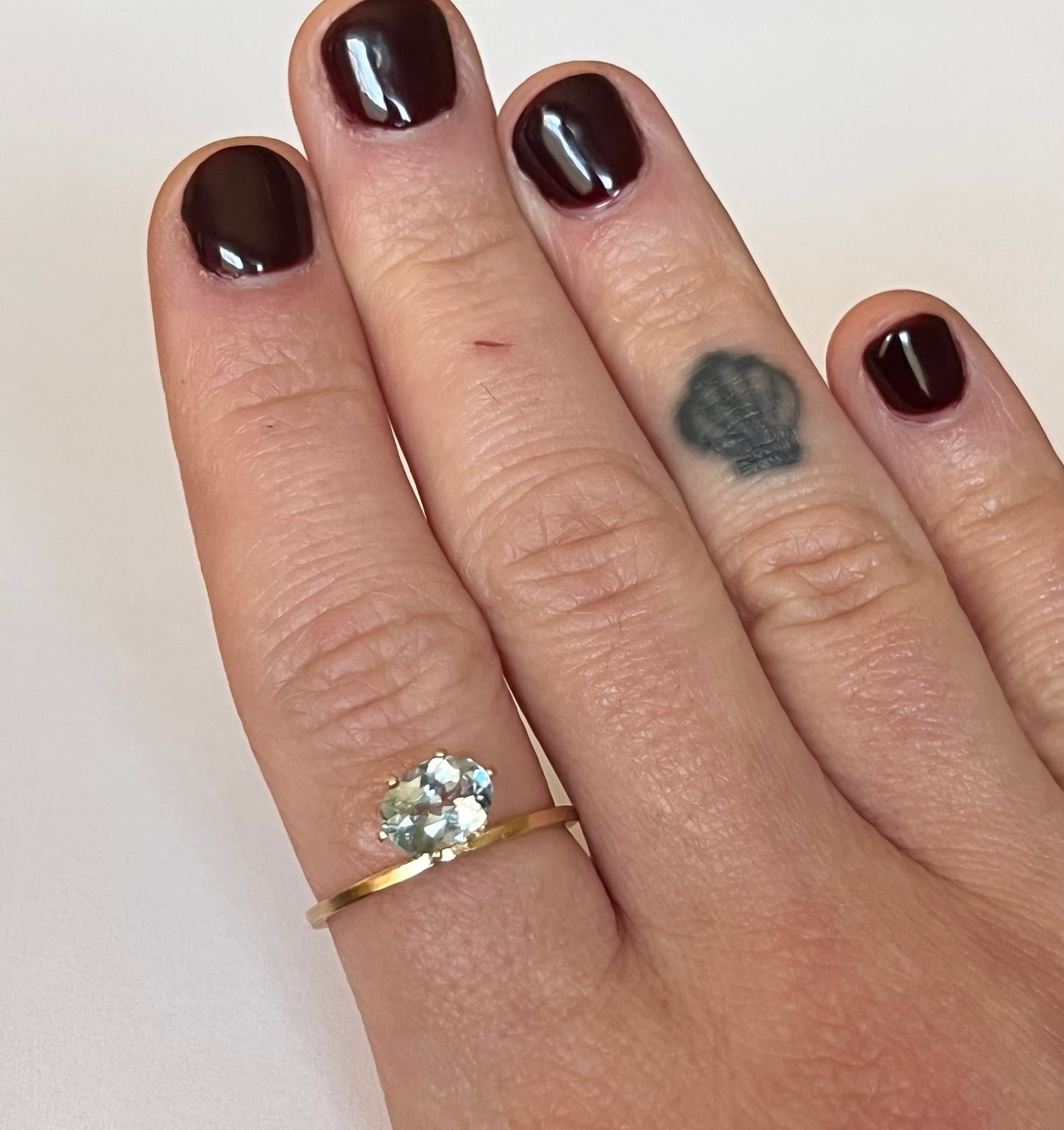 Bague sous la mer