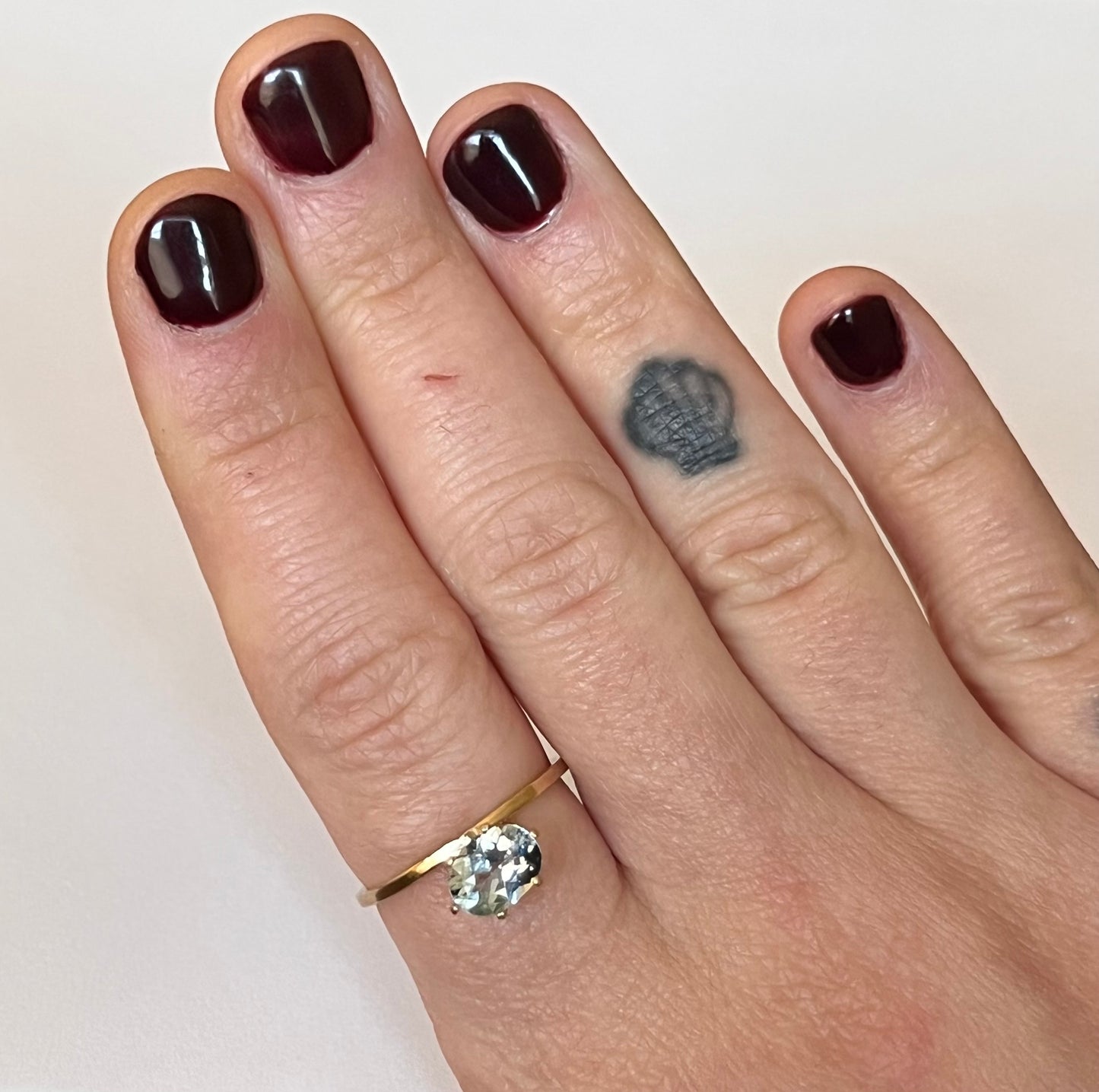 Bague sous la mer