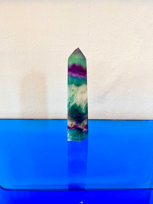 Rainbow Fluorite Tower 2