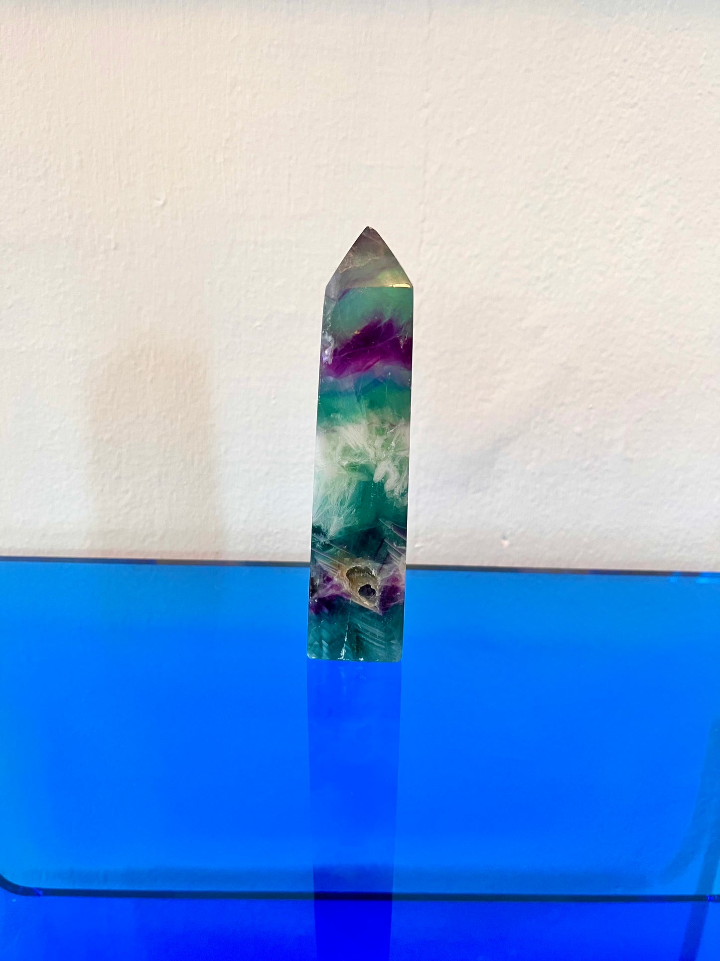 Rainbow Fluorite Tower 2