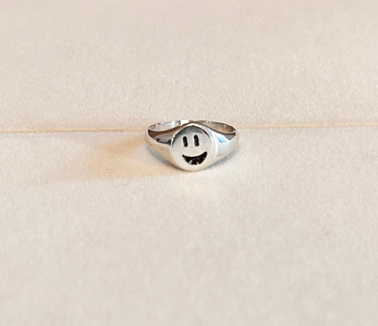 Mr. Smiles signet ring