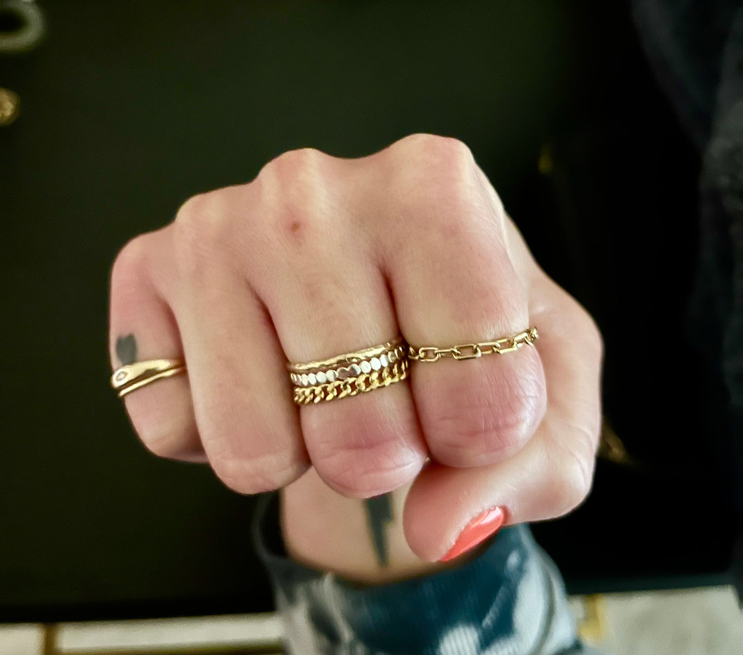 ANILLO BEBÉ GOLDIE