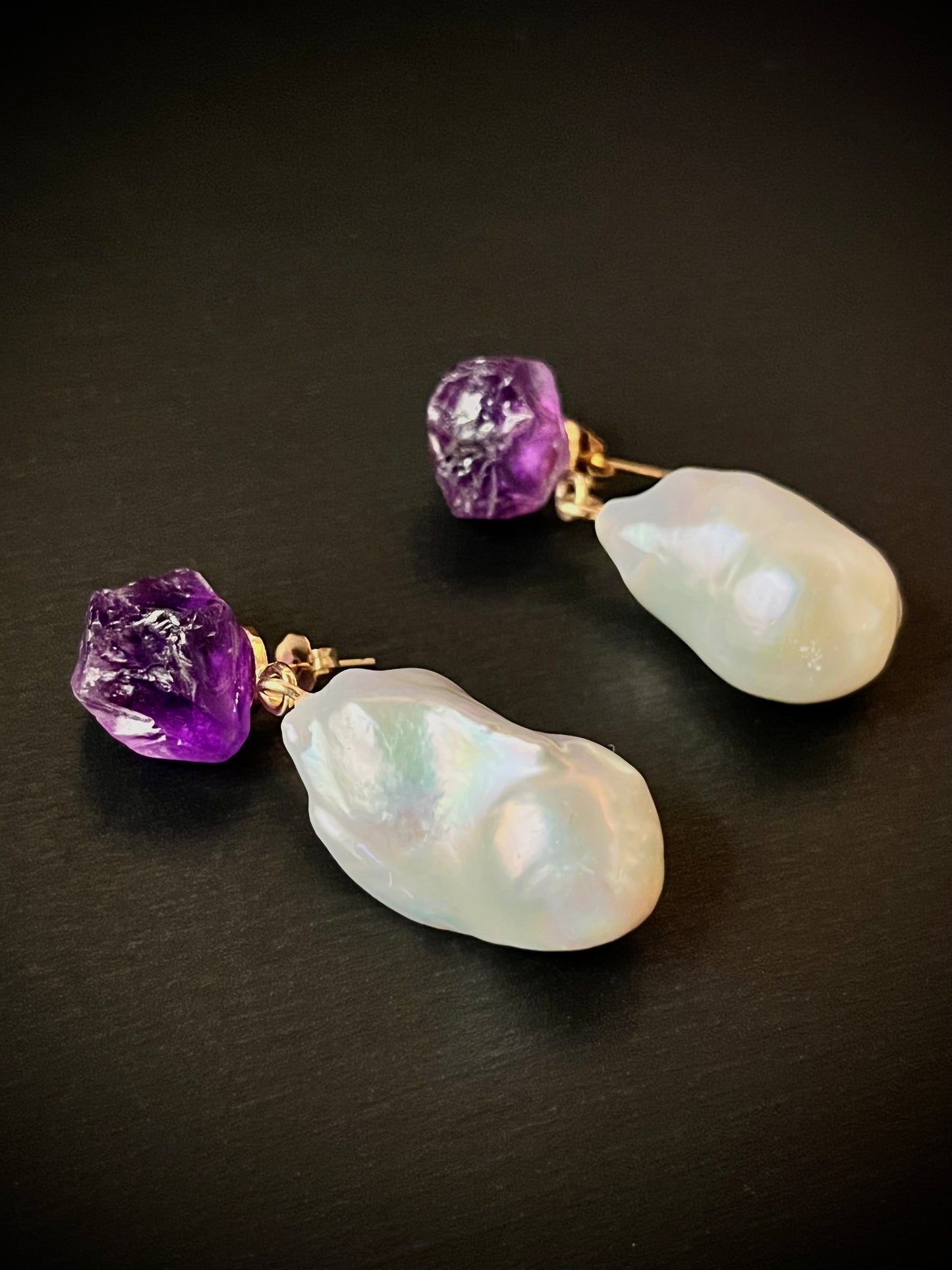 Pendientes de lavanda dream