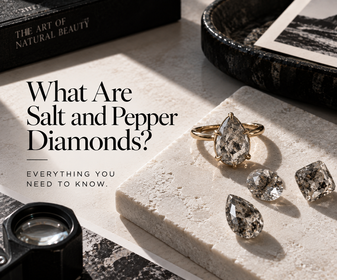 What Are Salt & Pepper Diamonds? Everything You Need to Know