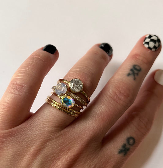 How to make the perfect ring stack