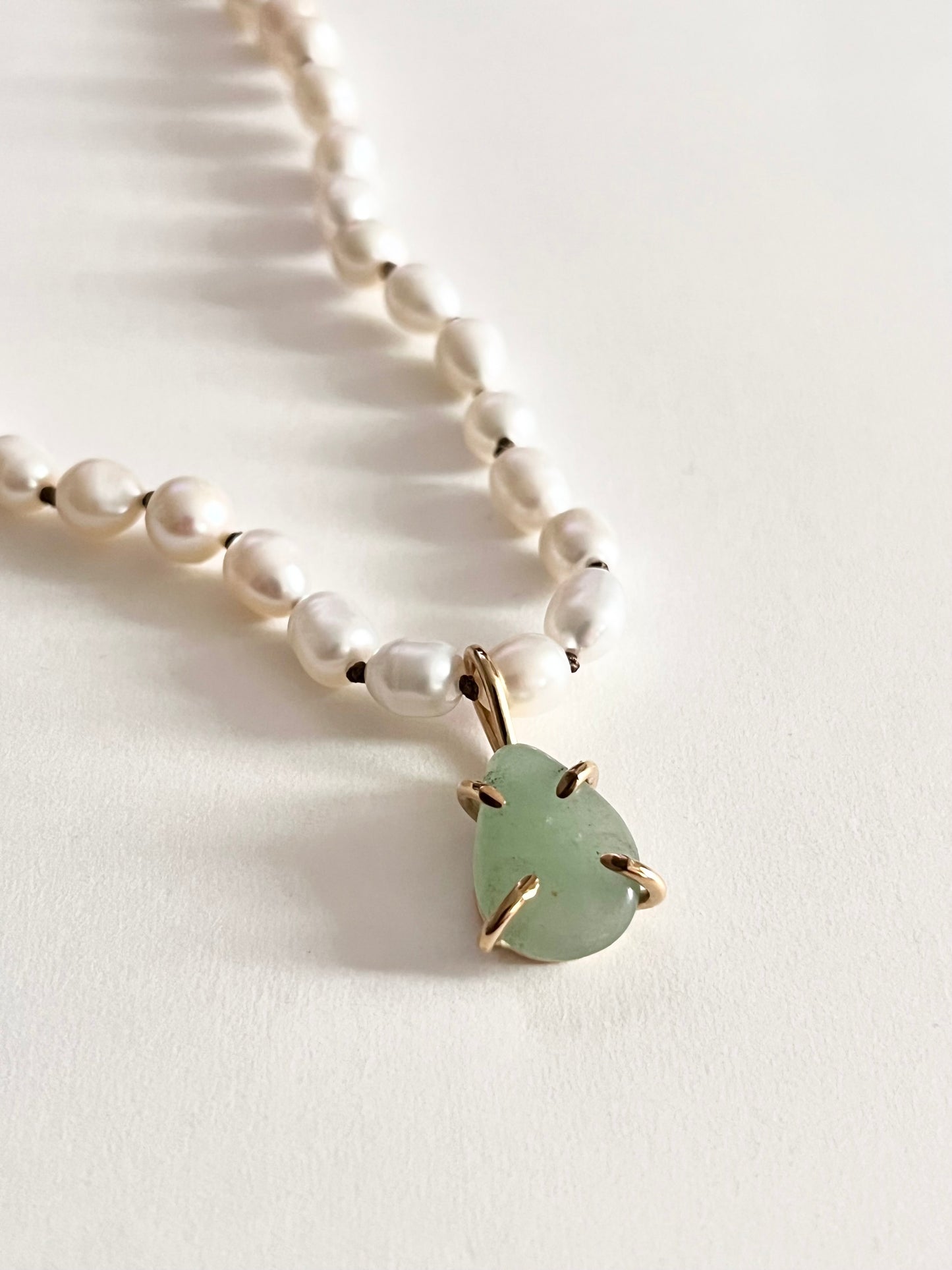 Jade sea nymph necklace