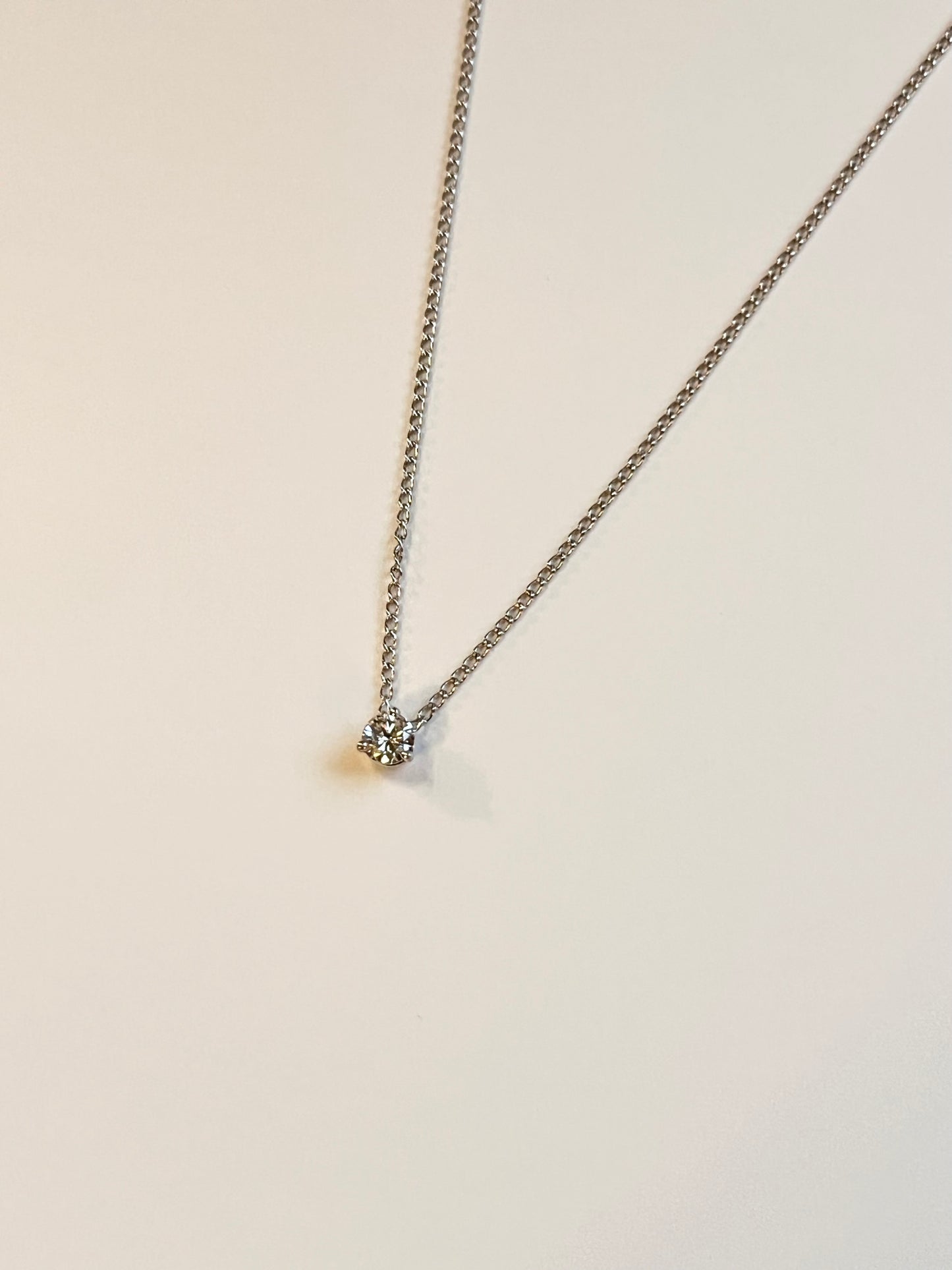 The Solitaire Diamond Necklace
