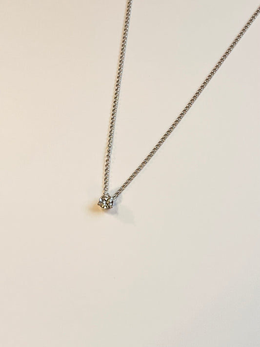 The Solitaire Diamond Necklace