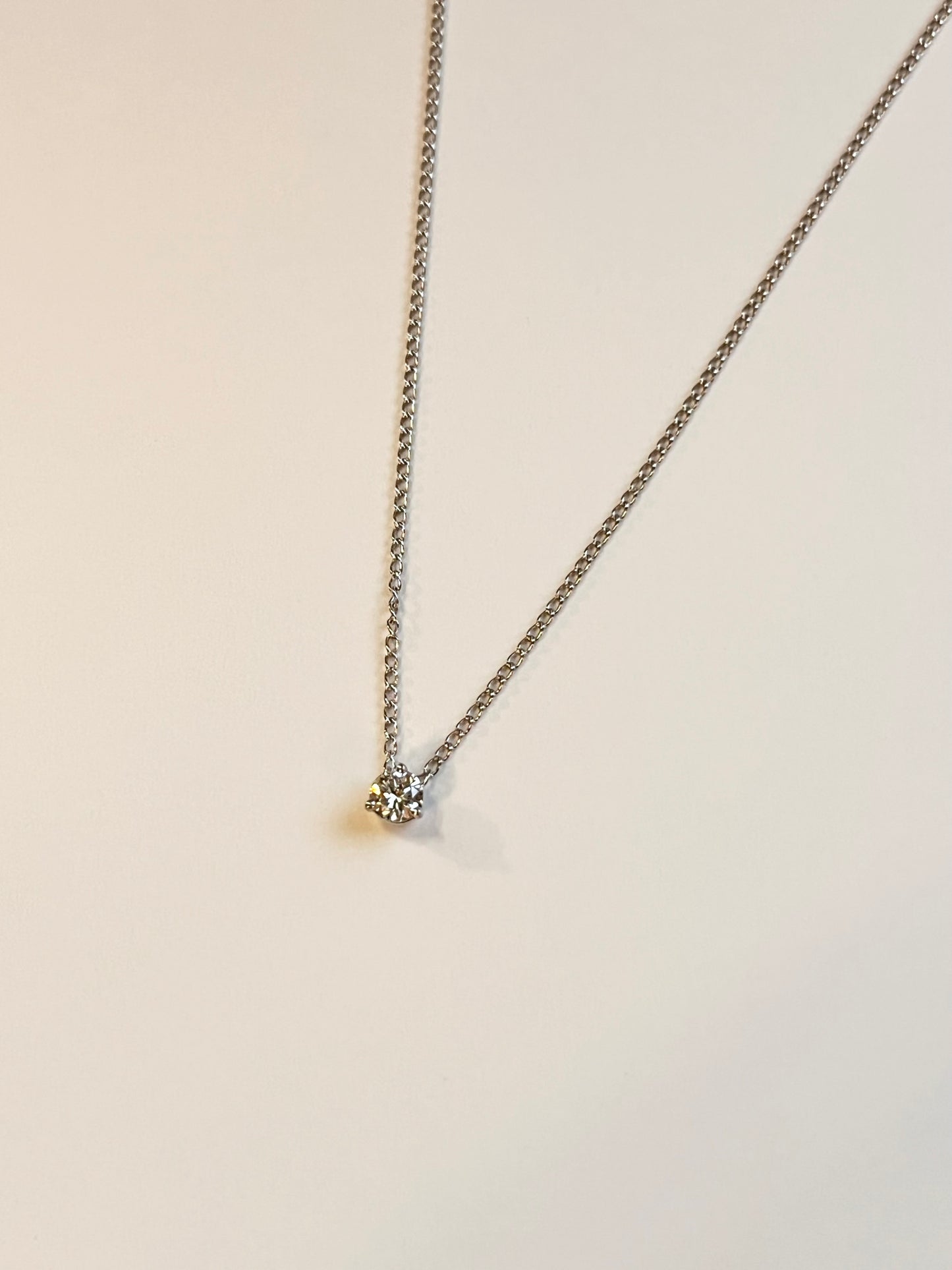 The Solitaire Diamond Necklace