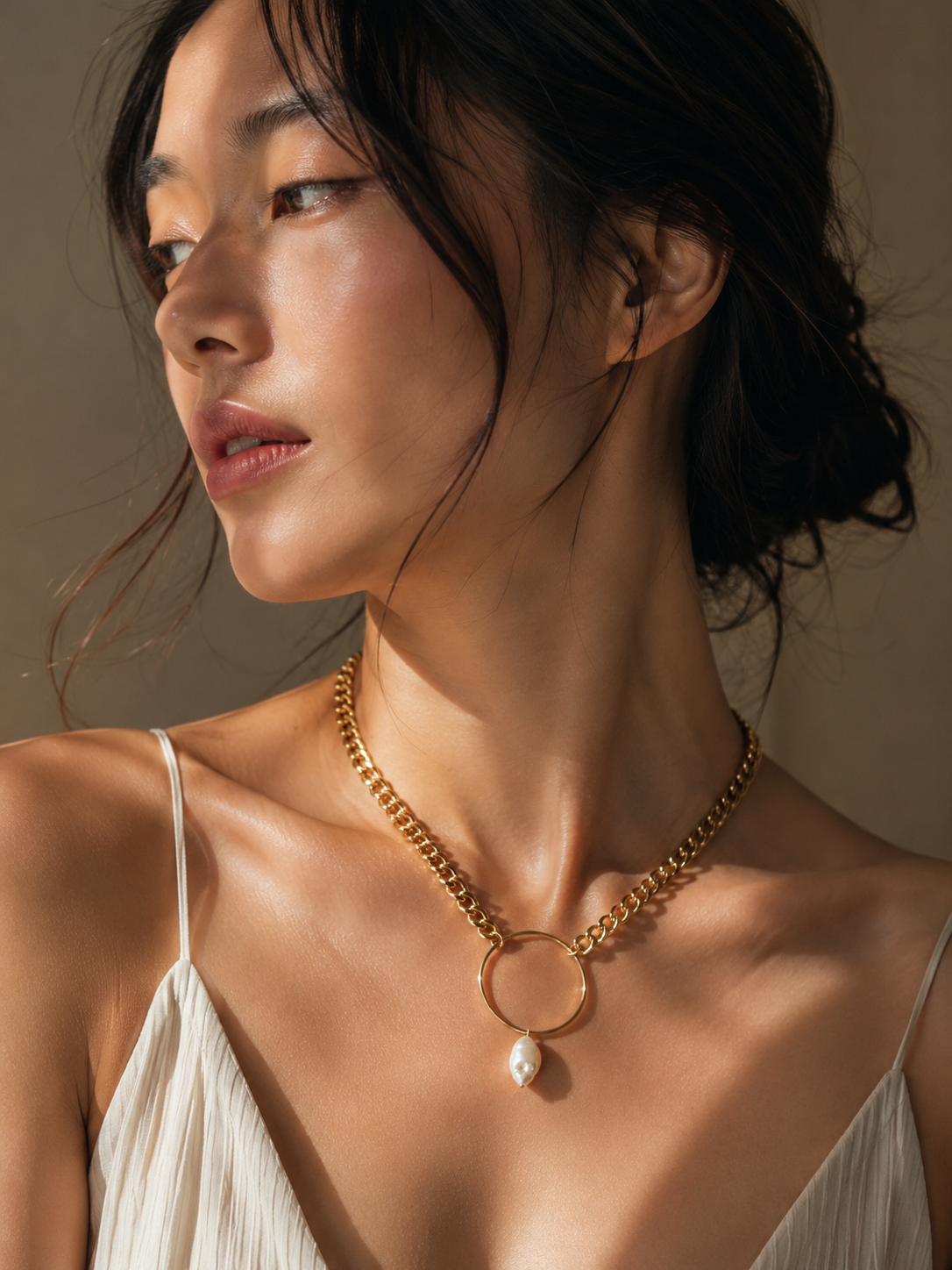 Warrior Pearl Necklace