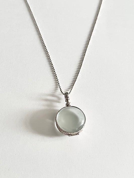 Glass locket