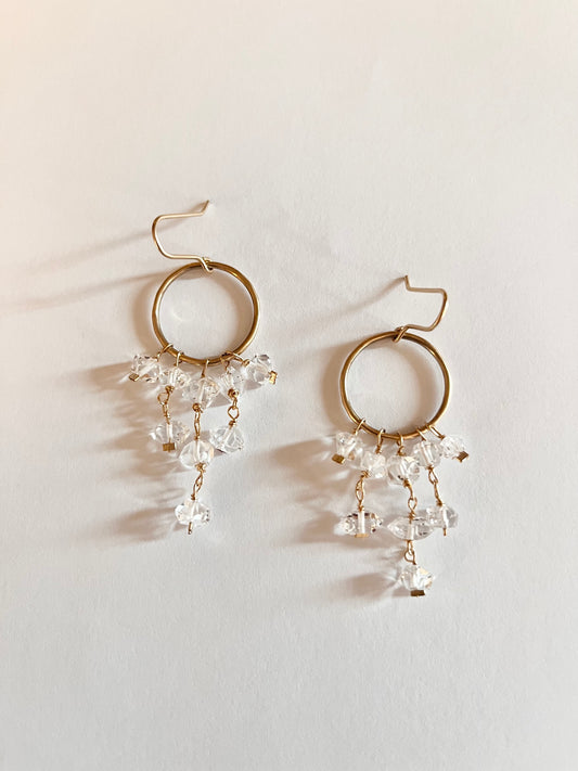 Herkimer Bliss earrings
