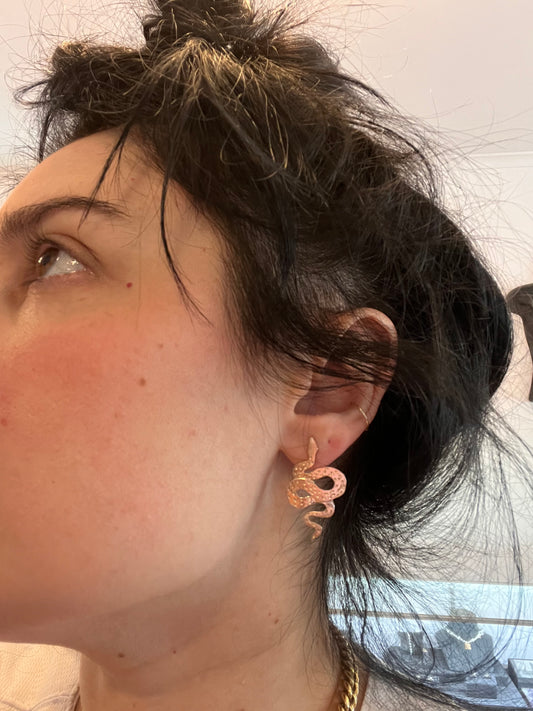 Medusa earrings