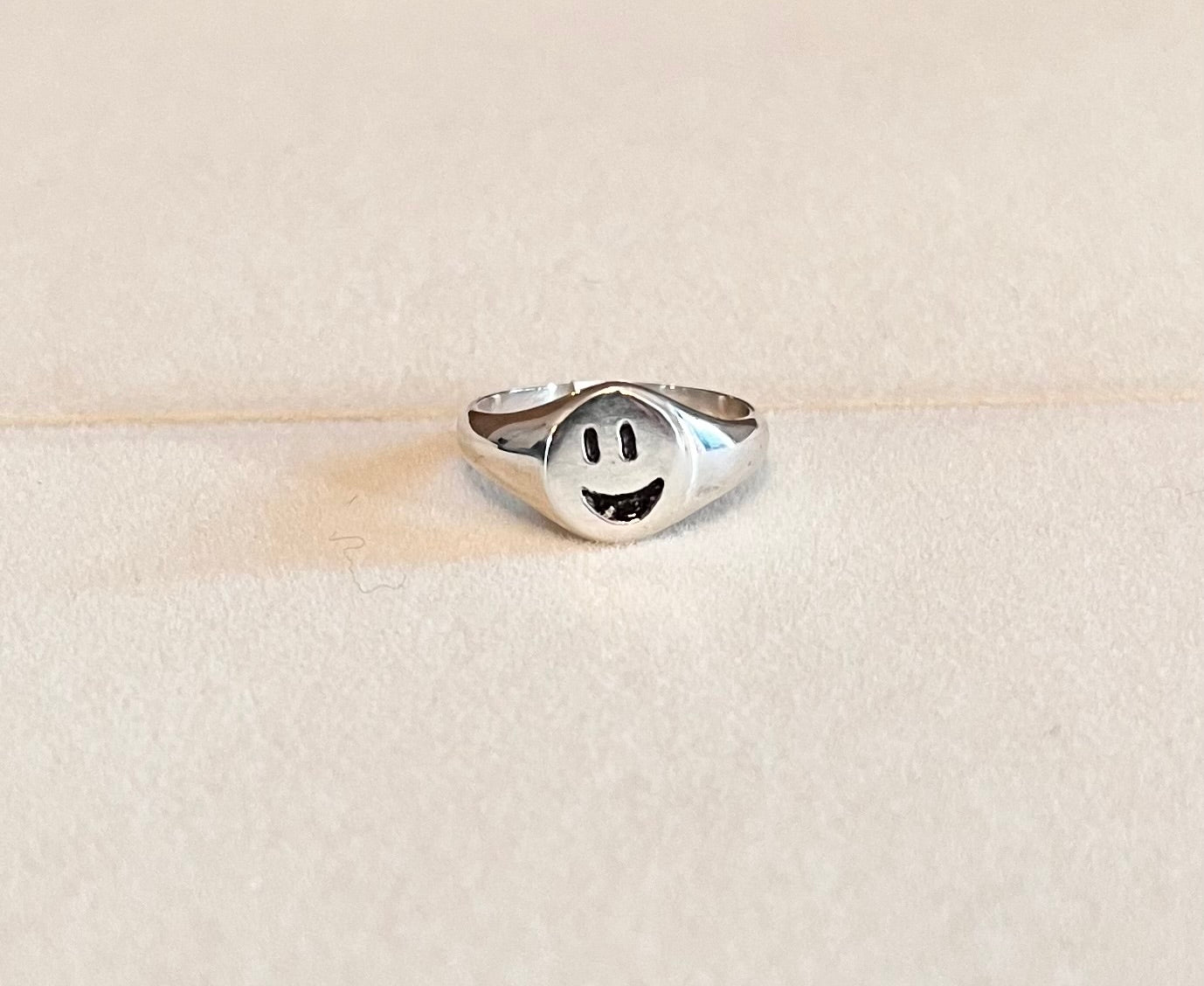 Mr. Smiles signet ring