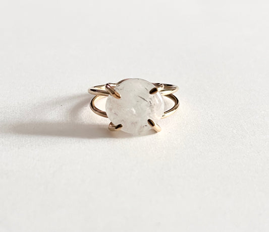 Street fair ring in quartz